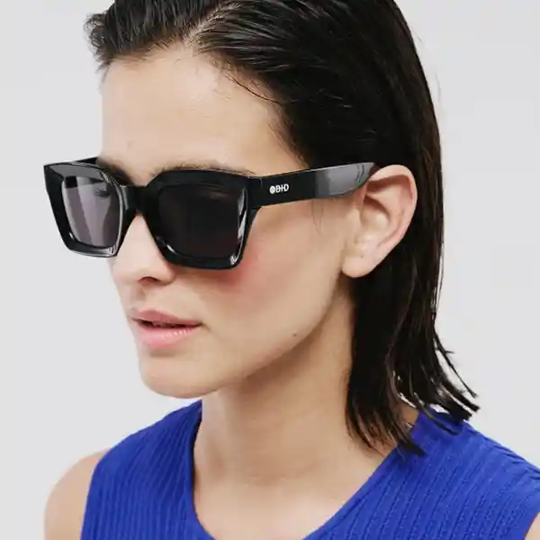 B+D Gafa Sol Brise Negro Brillante
