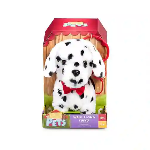 Pitter Patter Pets Peluche Mascota Dalmatian Dalmatian Kennel
