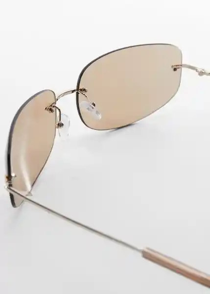 Gafas de Sol Anastasi Marrón Talla 99 Mujer Mango