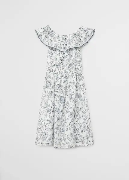 Vestido Make Offwhite Talla 06 Niñas Mango