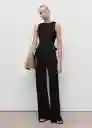 Enterizo Mono Belty Negro Talla S Mujer Mango