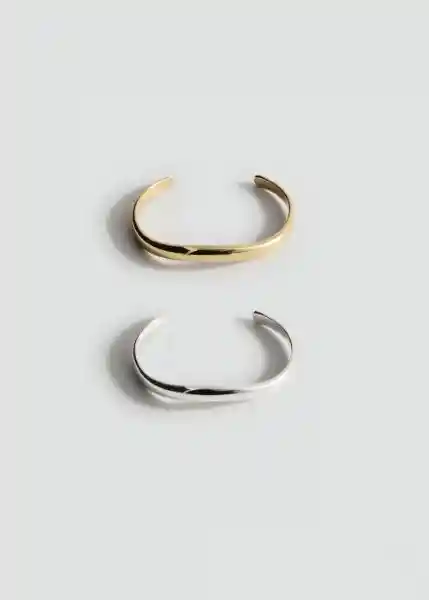 Pack Pulsera Tabata Oro Talla 99 Mujer Mango