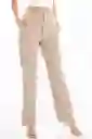 Pantalón New Grace Color Beige Medio Talla 8 Ragged