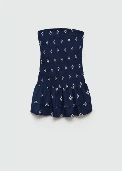 Vestido Corintov Navy Talla 20 Niñas Mango