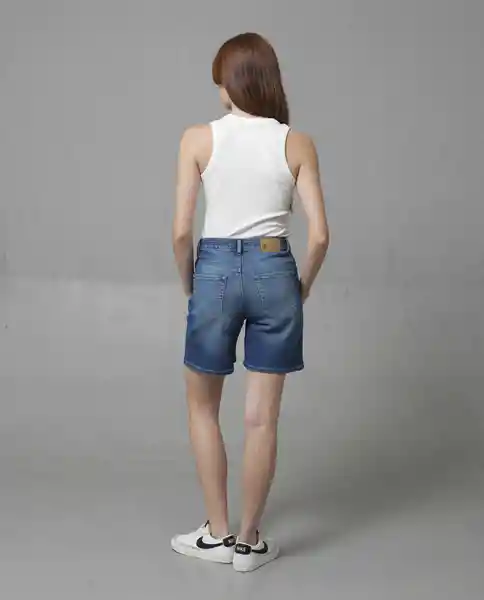 Short Mujer Azul Talla 14 259G004_AZU174021 Rifle