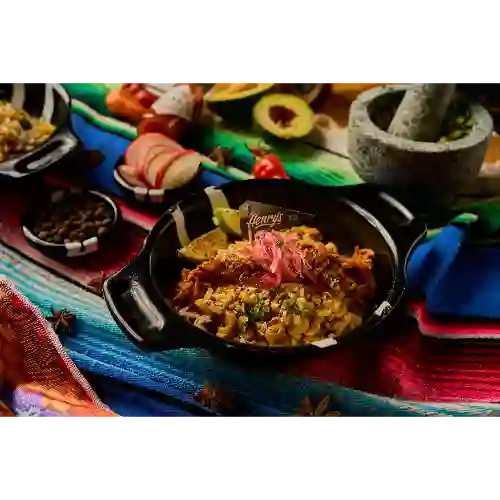 Esquite Tinga de Pollo