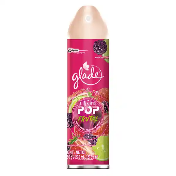 Glade Aromatizante Pop Frutal Aerosol Edición Limitada