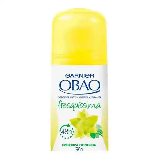 Antitranspirante Garnier Obao Fresquíssima En Roll On 65 Gr