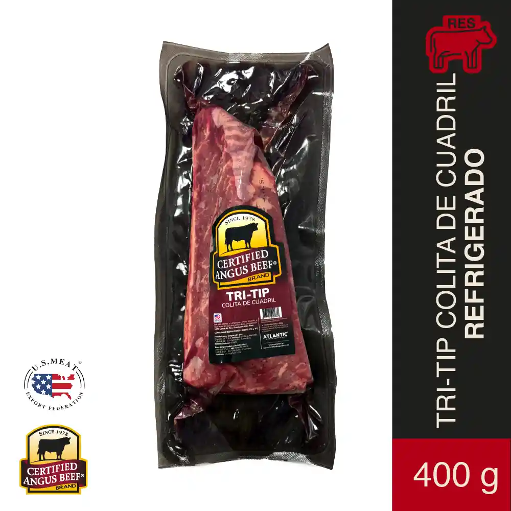 Tri Tip Certified Angus Beef X 400G