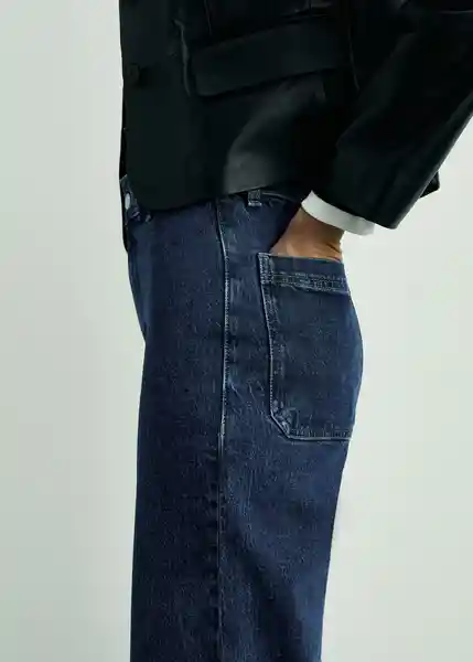 Jean Catherin Tejano Oscuro Talla 42 Mujer Mango