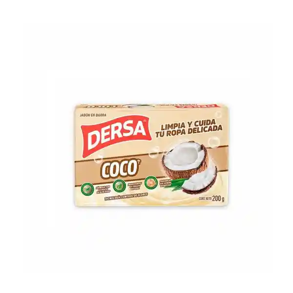 Jabón Coco 200 G Dersa