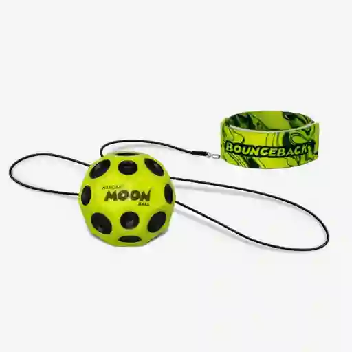 Waboba Pelota Con Correa Moon Amarillo