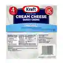 Kraft Queso Crema 4 Unidades / / 8 Oz