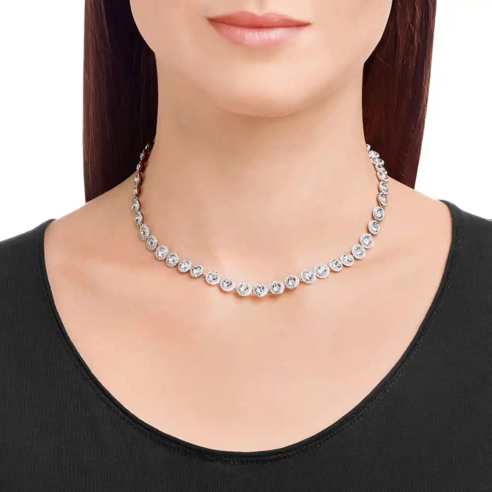 Swarovski Collar de Mujer Blanco 117703