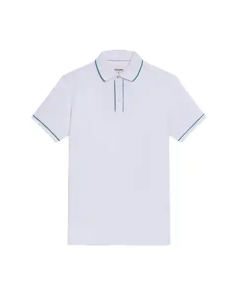 Camiseta Details Contrats Polo Blanco 0 Claro T XL Chevignon