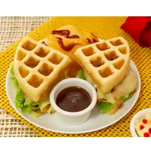 Waffle de Pollo