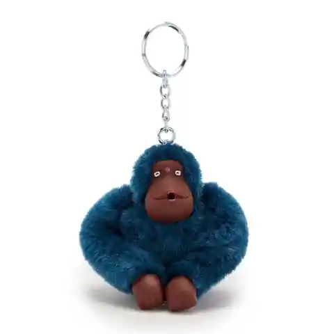 Kipling Llavero Monkey Clip Para Mujer Color Azul