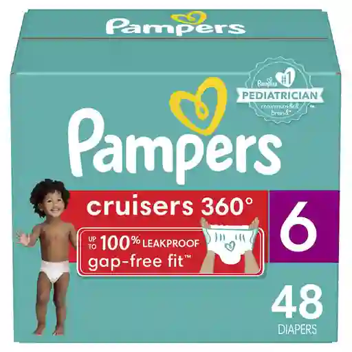 Pampers Pañal Cruisers 360 Fit Etapa 6