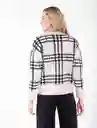 Abrigo De Botones Crudo Preteñido Talla L Mujer Naf Naf