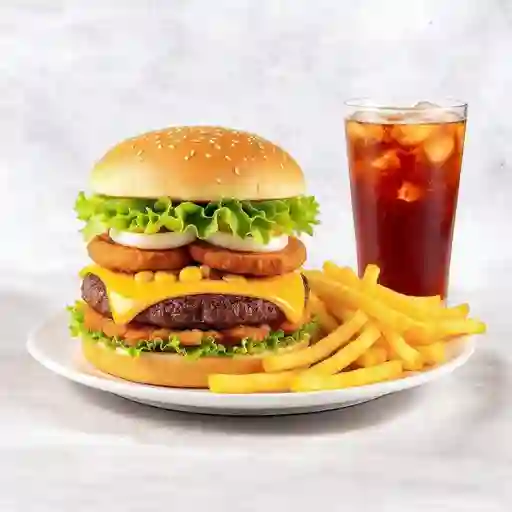 Combo Hamburguesa Criolla