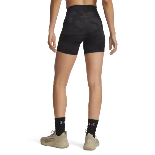 Under Armour Short Licra Middy de Mujer Negro Talla LG
