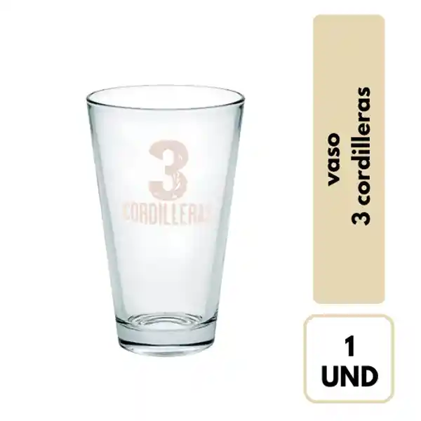 3 Cordilleras Vaso