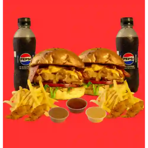 Combo piriburger obsesionados