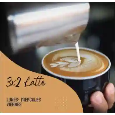 3x2 Latte Precio Normal 24000