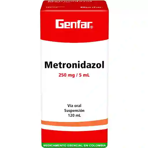 Genfar Metronidazol Suspensión Oral (250 mg)