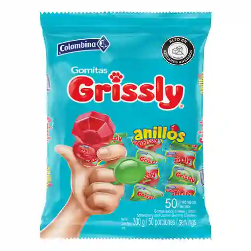 Grissly Gomitas Anillos