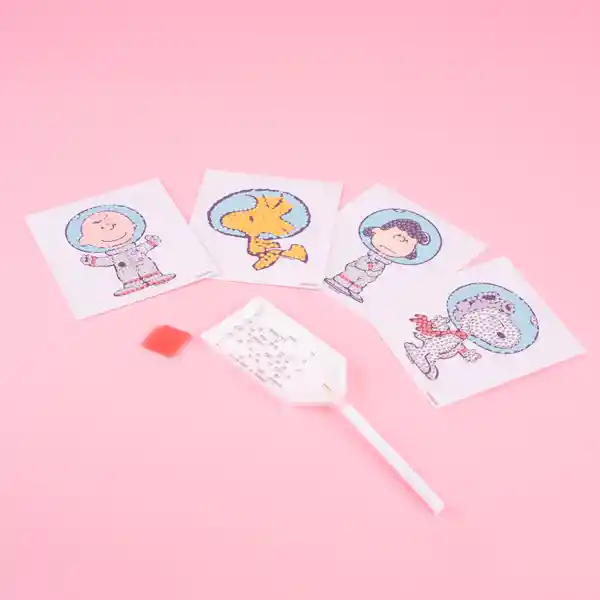 Set Pintura Diamante Serie Snoopy Miniso