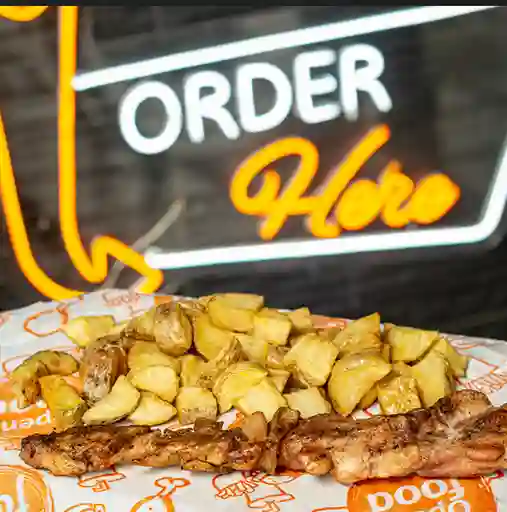 Chuzo de Pollo Parrillado X 180 gr
