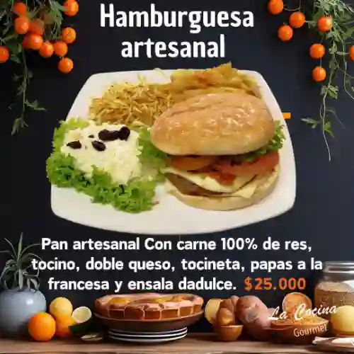 Hamburguesa Artesanal