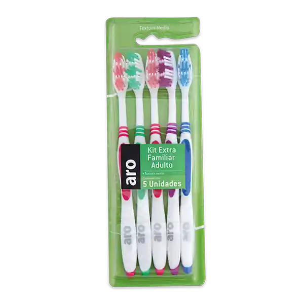 Aro Cepillo Dental Kit Extra Familiar Adulto