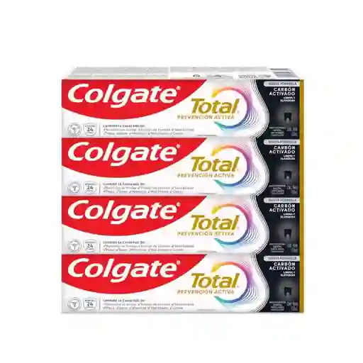 Colgate Total Carbón Activado Pasta Dental