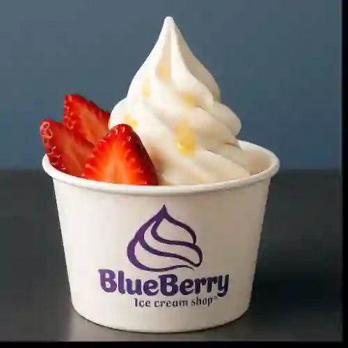 Helado de Yogurt Grande con Topping's