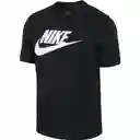 Nike Camiseta M Nsw Tee Icon Futura Negro T. M Ref: AR5004-010