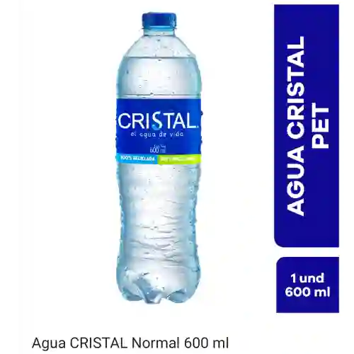 Agua Cristal 600 ml