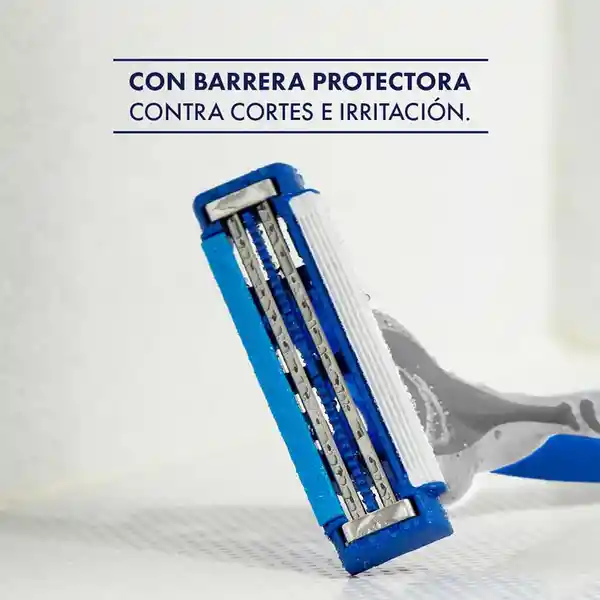 GILLETTE Cuerpo Cuchilla de Afeitar Máquina de Afeitar Corporal Desechable Zona Intima Depilación Corporal Masculina 4 uds