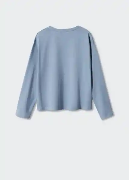 Camiseta French Celeste Talla 10 Niñas Mango