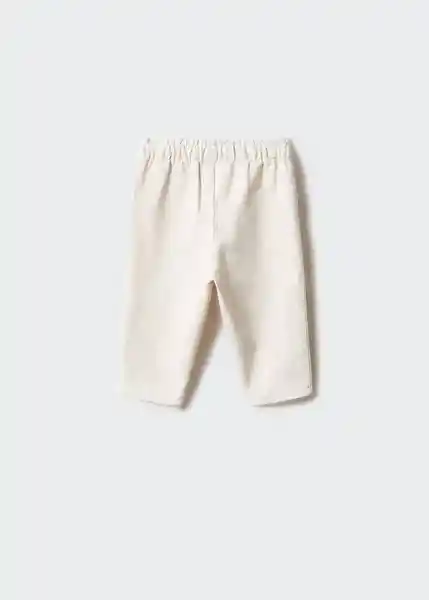 Pantalón Ayle Beige Talla 64 Niños Mango