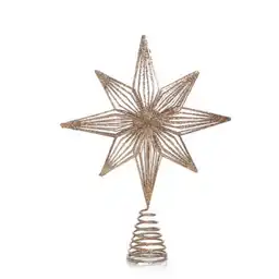 Miro Adorno Estrella Con Base Gold 20 x 25 cm
