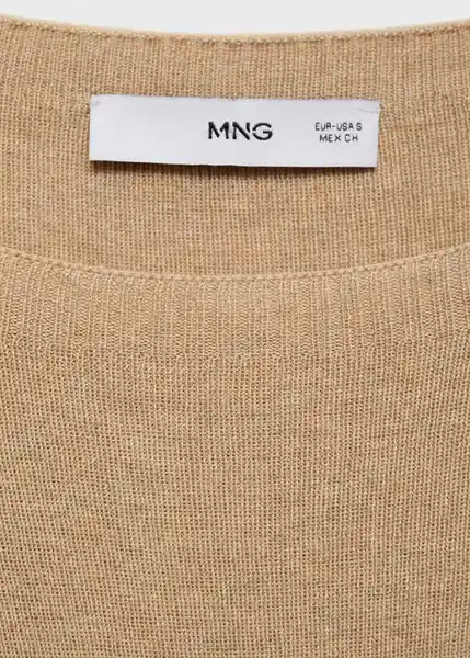 Jersey Banana Crudo Talla S Mujer Mango