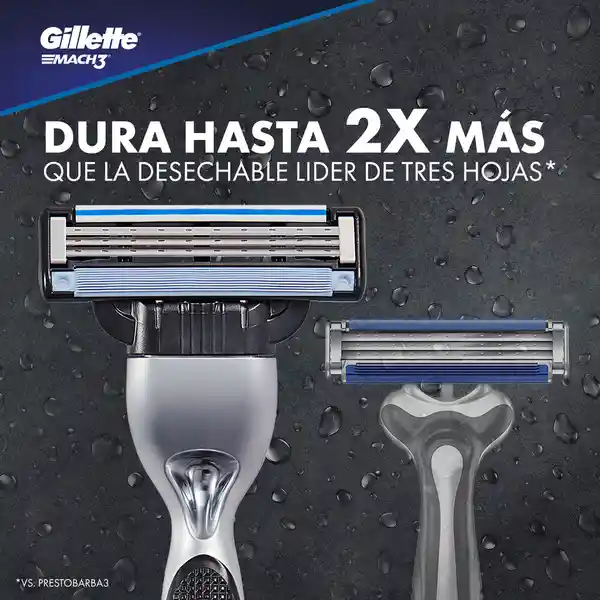 Gillette Máquinas de Afeitar Desechables Mach3