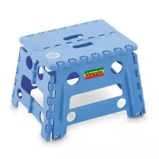 Vanyplas Butaquito Plegable Azul 22 x 32 x 25 cm