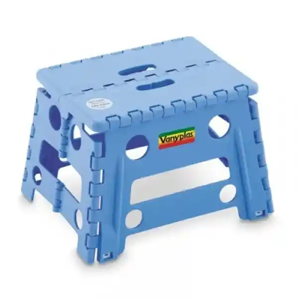 Vanyplas Butaquito Plegable Azul 22 x 32 x 25 cm