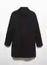 Abrigo Parka Bonet Negro Talla M Hombre Mango