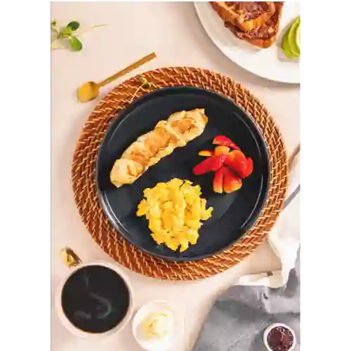 Desayuno con Palito de Queso.