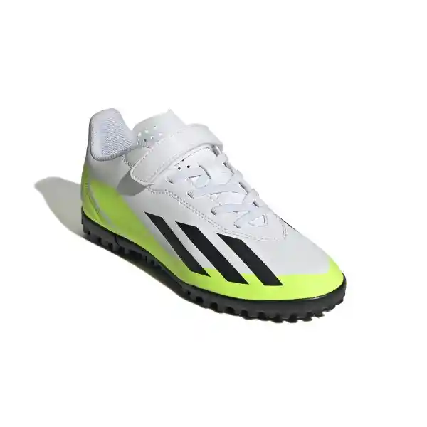 Adidas Botines Fútbol x Crazyfast H&L Para Niño Blanco Talla 4