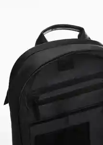 Mochila Brasilia Negro Talla 99 Hombre Mango